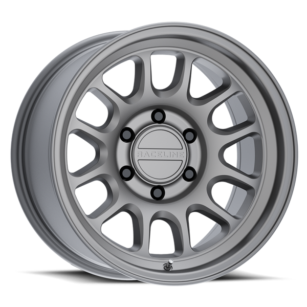 Raceline 958T Rogue 17x8.5in / 8X170 BP / 0mm Offset / 130.81mm Bore - Matte Titanium - 958T-78581-00 Photo - Primary