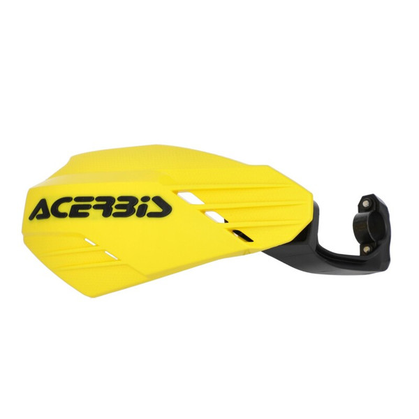 Acerbis Linear Handguard - Black /Flo Yellow Logo - 2981355414 Photo - Primary