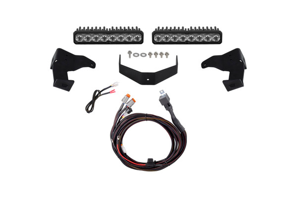 Diode Dynamics 2024-2026 Toyota Tacoma Stealth Lightbar SS10 Sport White Driving 6000K - DD7954 Photo - Primary