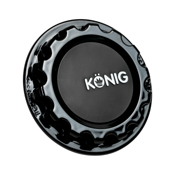 Konig MRK1 Gloss Black Gear Cap w/ Logo - CAPMRK1B User 1