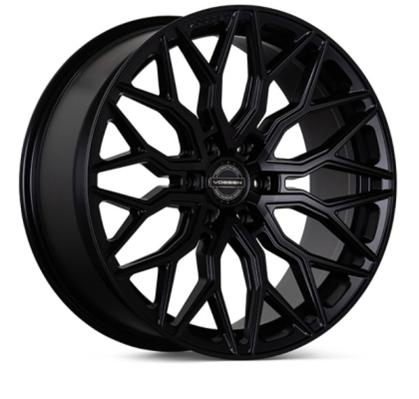 Vossen HF6-3 - 22x9.5 - 6x139.7 - ET30 - Deep - 95.1 - SB - Satin Black - HF63-2G002 Photo - Primary