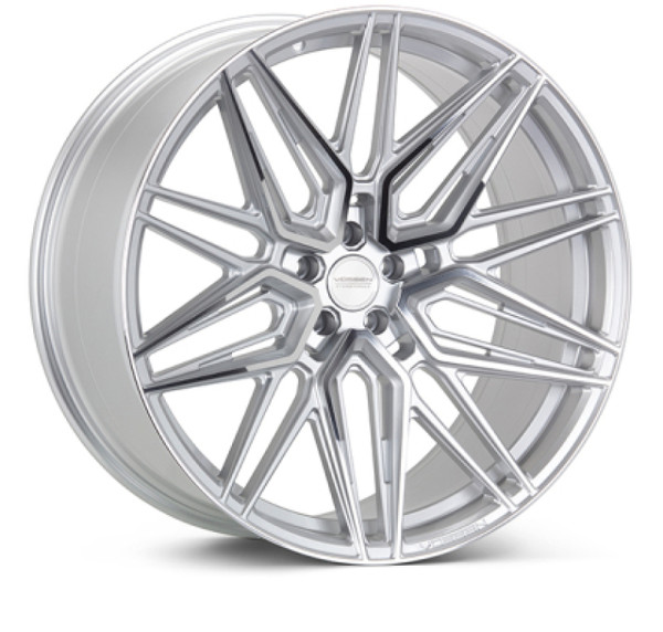 Vossen HF-7 22x10 - 5x120 - ET32 - Deep Face Suv - 72.56 - Silver Polished Wheel - HF7-2B70 Photo - Primary