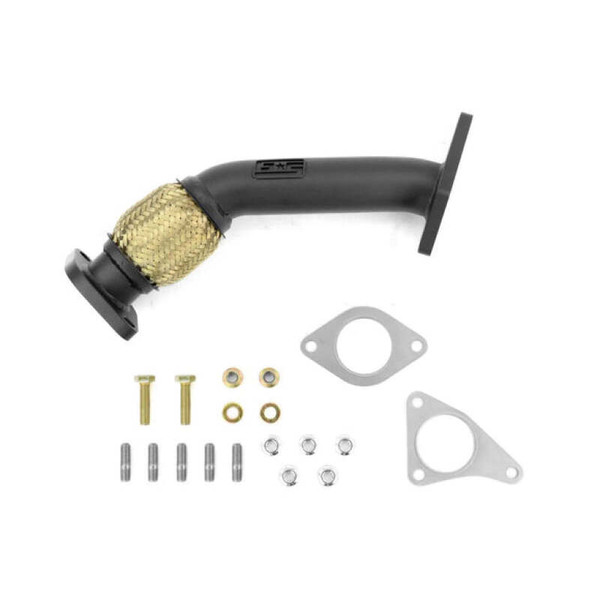 GrimmSpeed 04-21 Subaru STI EJ25 2 Bolt Up-Pipe - Black Ceramic Coated - GRM.1099.1.BLK User 1