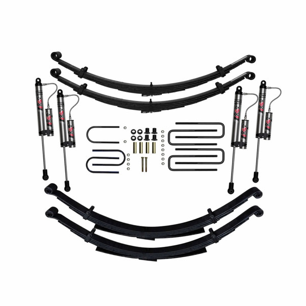 Skyjacker 6In SOFT 74.5-93DGE W/REAR SP - D600BKS-X Photo - Primary