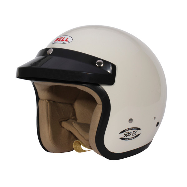 Bell 500-TX Vintage FIA8859/SA2020 Helmet - White Large (60-61) - 1450003 Photo - Primary