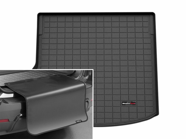 WeatherTech 24-25 Chevrolet Equinox Behind 3rd Row Cargo Liner w/Bumper Protector - Black - 401793SK Photo - Primary