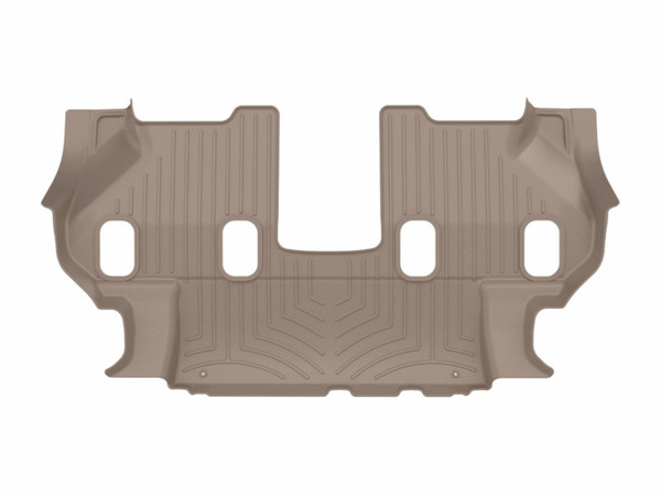WeatherTech 19-24 Infiniti QX80 Rear FloorLiner HP - Tan - 4515023IM Photo - Primary