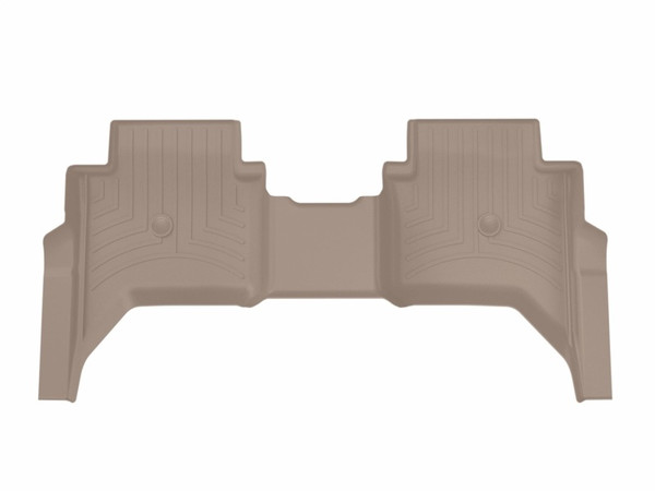 WeatherTech 24-26 Ford Ranger Raptor 2nd Row Rear FloorLiner - Tan - 4518492 Photo - Primary