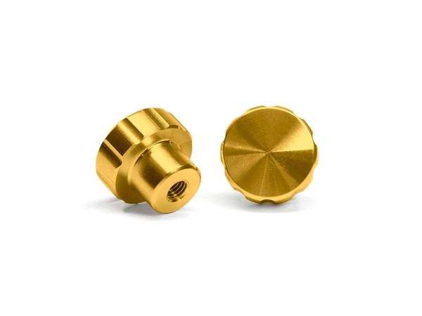 WeatherTech Colored Billet Knobs-Gold - 8ACFBK2GD Photo - Primary