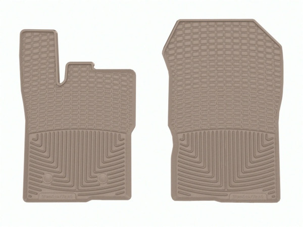 WeatherTech 24-25 Ford Ranger 1st Row Front All-Weather Floor Mats - Tan - W697TN Photo - Primary