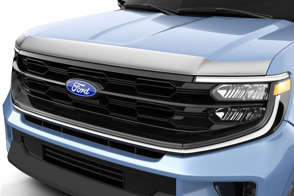 Husky Liners 2025 Ford Expedition Aeroskin Hood Protector - Chrome - 2892231 Photo - Primary