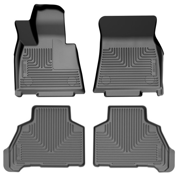 Husky Liners 25-26 Ford Expedition Weatherbeater Front & 2nd Seat Floor Liners - 3 Piece - Black - 96191 Photo - Primary