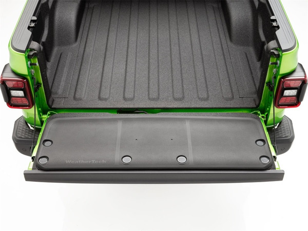 WeatherTech 20-26 Jeep Gladiator Tailgate Cushion w/o Caddy - Black - 81TGS06 Photo - Primary