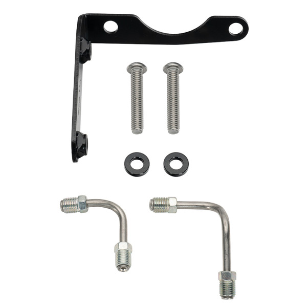 Wilwood kit bracket combo p-valve to tandem compact diecast M/C mopar R/H - 220-17801 Photo - Primary