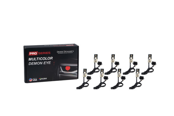 Diode Dynamics Quad Pro-Series Quad Mutlicolor Demon Eye Set - DD2299 Photo - Primary