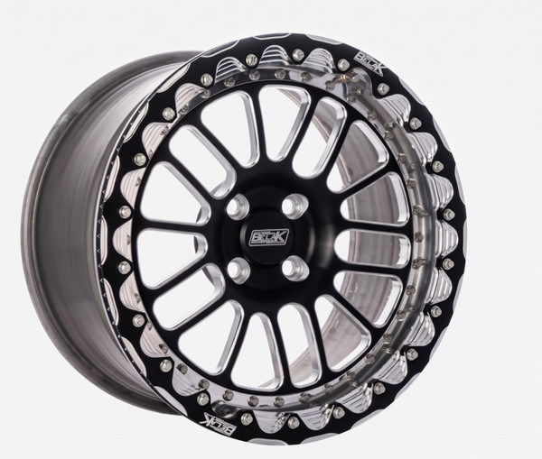 Belak Series 2 15x11 4x100 6IN BS Single Beadlock Wheel - 15114100S26BS-SBL Photo - Primary