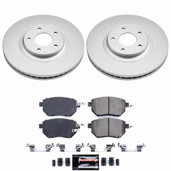 Power Stop 03-05 Infiniti FX35 Front Z23 Coated Brake Kit - CPK091-23 User 1