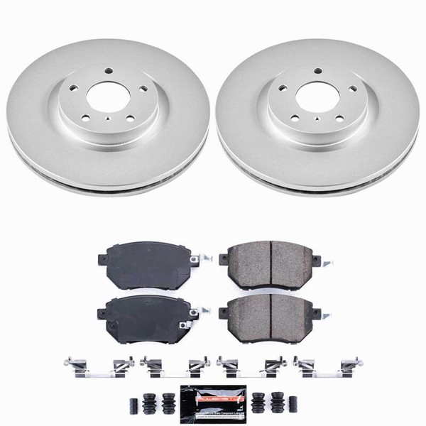 Power Stop 07-08 Nissan Maxima Front Z23 Coated Brake Kit - CPK116-23 User 1