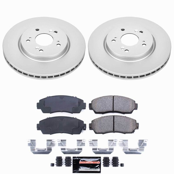 Power Stop 07-12 Acura RDX Front Z23 Coated Brake Kit - CPK228-23 Photo - Primary