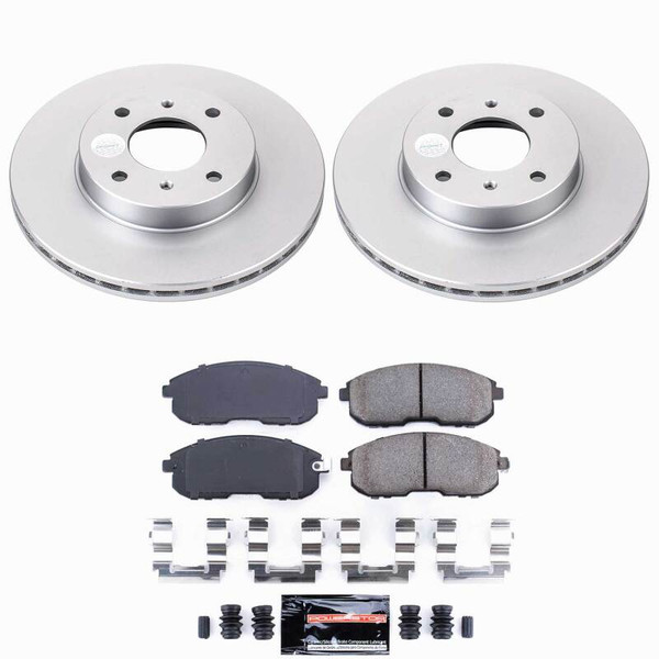 Power Stop 99-02 Infiniti G20 Front Z23 Coated Brake Kit - CPK749-23 Photo - Primary