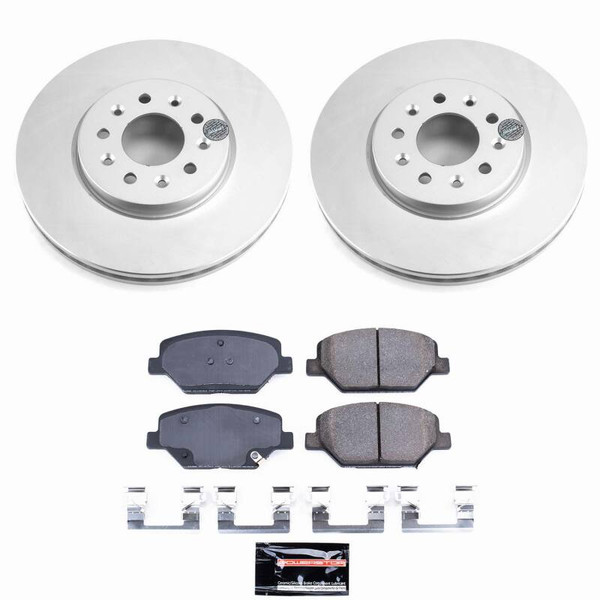 Power Stop 16-18 Buick Envision Front Z23 Coated Brake Kit - CPK7661-23 Photo - Primary