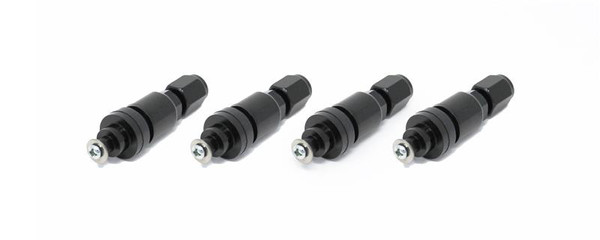 Torque Solution Billet TPMS Valve Stem Kit (Black) 2008+ Subaru Legacy Impreza WRX / STi - TS-SU-558BK-4 Photo - Primary