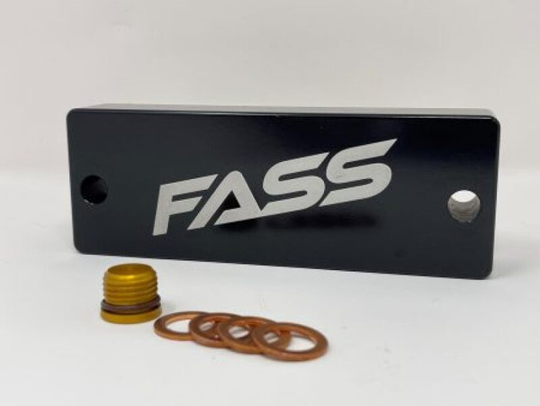 FASS Fuel Systems 10-18 Cummins 6.7L Fuel Filter Housing Delete Kit CFHD-1001K - CFHD1001K Photo - Primary