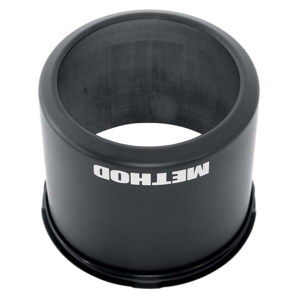 Method Center Cap 8 Lug Short - Open Style Push Through - Black - CP-OPEN140-110-B Photo - Primary