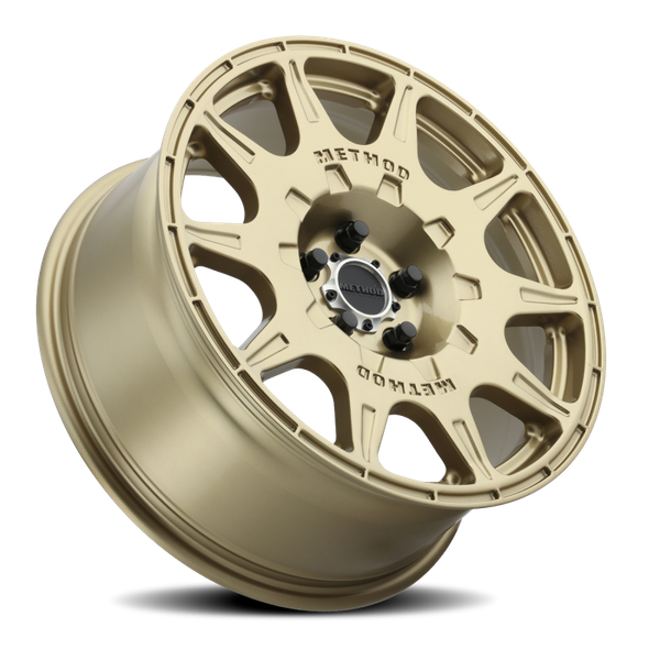 Method MR502 RALLY 17x8 +38mm Offset 5x4.5 67.1mm CB Gold Wheel - MR50278012138-2 Photo - Primary