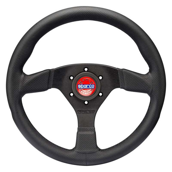 Sparco Strwhl Strada Perf Black/Red - 015TSDPLRS Photo - Primary