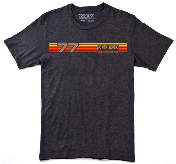 Sparco T-Shirt Rally Tri Charcoal XXL - SP02010CH5XXL Photo - Primary