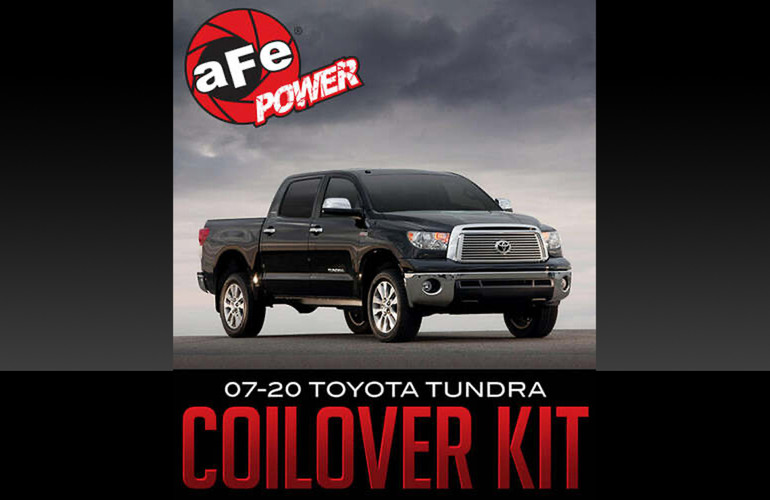 AFe Power Sway-A-Way 2.5" Front Coilover Kit for the 2007–2021 Toyota Tundra