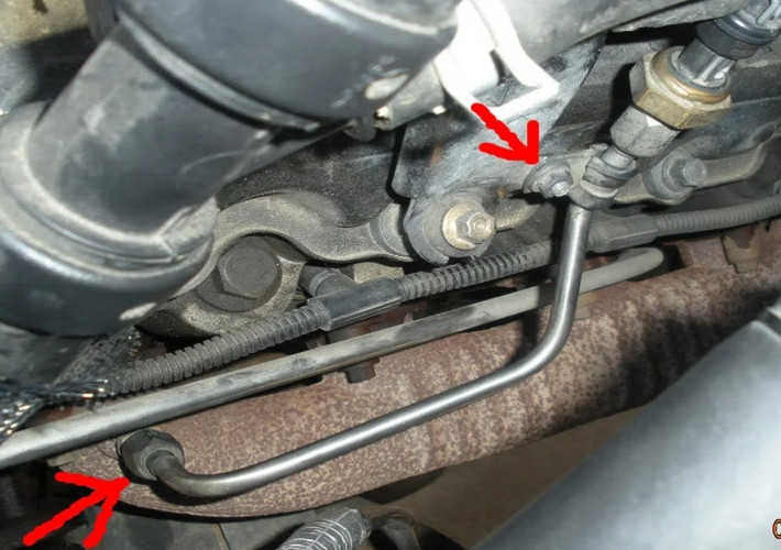 Possible exhaust back pressure valve problem ford 44 off
