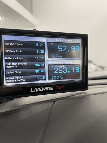 How to display Fuel Pressure on your SCT Livewire.
