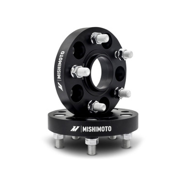 Mishimoto Borne Off-Road Wheel Spacers - 6x139.7 - 106 - 25mm - M12 - Black main image 0
