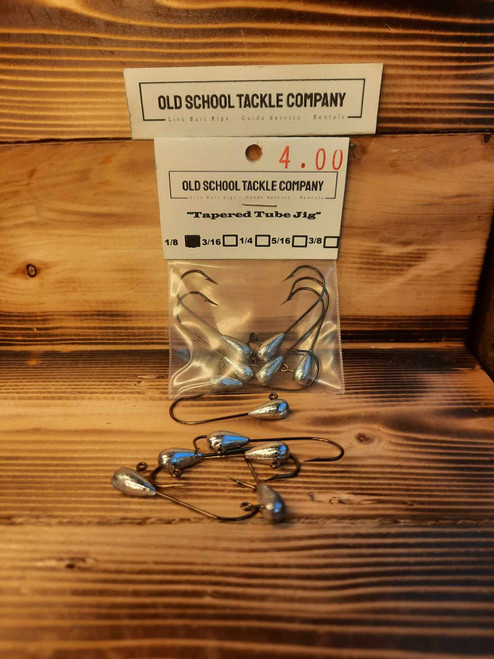 1/8 oz - Taper Tube Jigs - 3/0 Hook