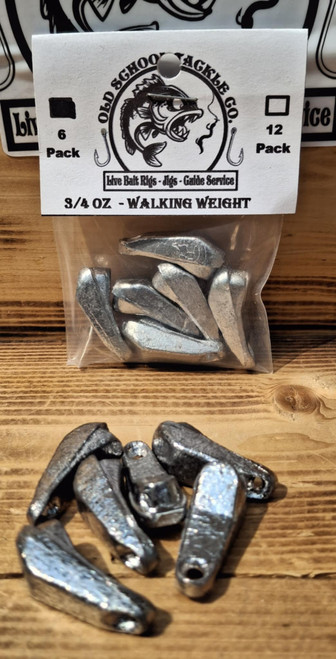 3/4oz Walking Sinker