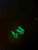 1/8 oz Minnow Head SE W/Red Eyes - Glow Wonderbread - #2 Matzuo Sickle Hooks