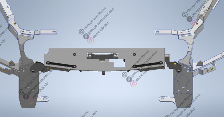 Z33 Street Hood Latch Bracket