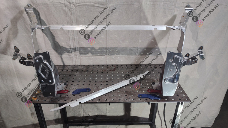 Z33 Aluminum Core Support Proto #5