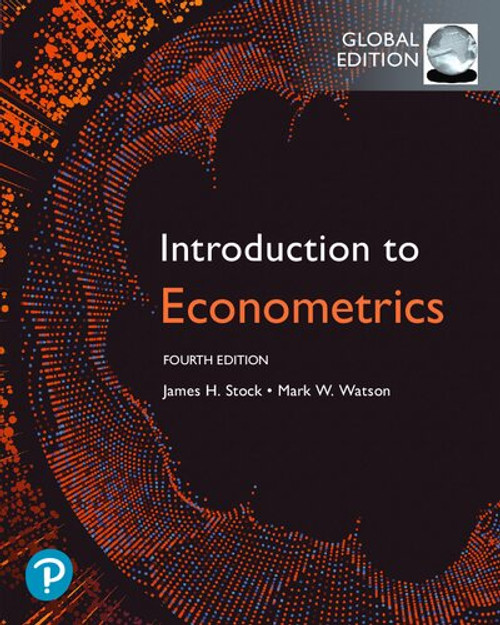 (eBook PDF) Introduction to Econometrics, Global Edition, 4th edition