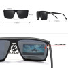 KDEAM High Performance Square Polarized Sunglasses For Men Women Plastic Titanium TR90 Driving Sun Glasses Cat.3 CE KD693|Men's Sunglasses|