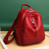 2020 High Quality Leather Backpack Women Large Capacity Travel Backpack Fashion School Bags Lady Shoulder Bags bolsa feminina| |