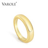 VAROLE Punk Blank Ring Gold Color Small Lady Simple Finger Rings For Women Minimalist Fashion Jewelry Anillos Mujer|Rings|