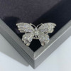 LUALA Dainty Butterfly Crystal Zircon Rings for Women Anti Allergies Jewelry Accessories Charm Finger Ring Wedding Band Jewelry|Rings|