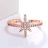 LUALA Brand Design Bohemian Temperament Charm Micro set Zirconia Stars Rings for Women Fashion Jewelry Gifts|Rings|