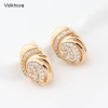 Fashion Vintage Earrings Charm Style Studs Earrings for Women Girls Party Jewelry Temperament Gifts accesorios mujer|Stud Earrings|