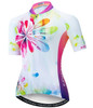 2019 Keyiyuan Spring and Summer New Road Cycling Equipment Quick Dry Perspiration Women's Color Flower Short Sleeve Top|Cycling Jerseys|