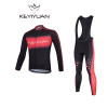 KEYIYUAN Cycling Trousers Men's Long Sleeve Sweatshirts Men's Sportswear Professional Team Cycling Sportswear Set Professional H|cycling team sets|long setteam sets