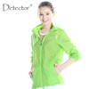 Detector Women Outdoor UV Anti Protection Windbreaker Ultralight Waterproof Camping Hiking Jacket Thin Sport Coat|hiking jackets|women outdoorjacket hiking